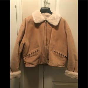 Wilson’s leather suede short jacket
